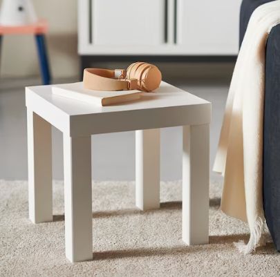 楽天市場】IKEA イケア LACK ラック サイドテーブル, ホワイト35x35