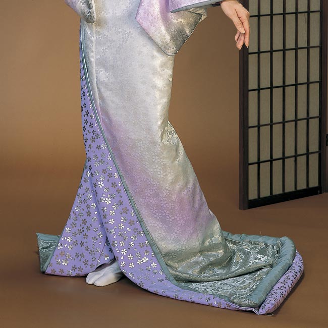 楽天市場】裾引き お引きずり 踊り 着物 ラメ生地 大衆 演劇 ステージ