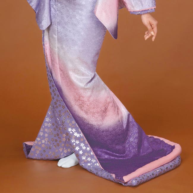 楽天市場】裾引き お引きずり 踊り 着物 ラメ生地 大衆 演劇 ステージ