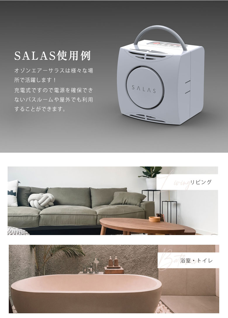 楽天市場】【選べる特典付き！】オゾンエアー SALAS SA-4 最高峰