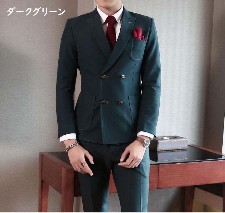 楽天市場】【送料無料】ダブルスーツ セットアップ メンズ ビジネス