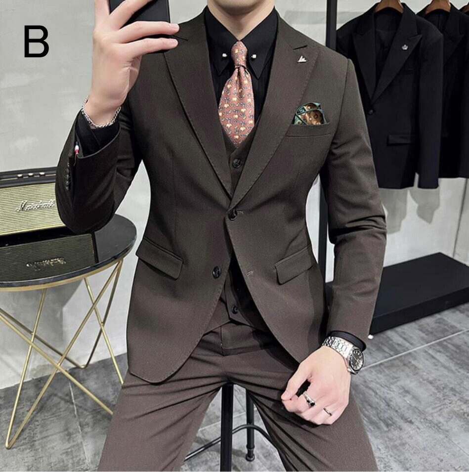 楽天市場】【送料無料】スリーピース シングルスーツ 通勤 入社 卒業