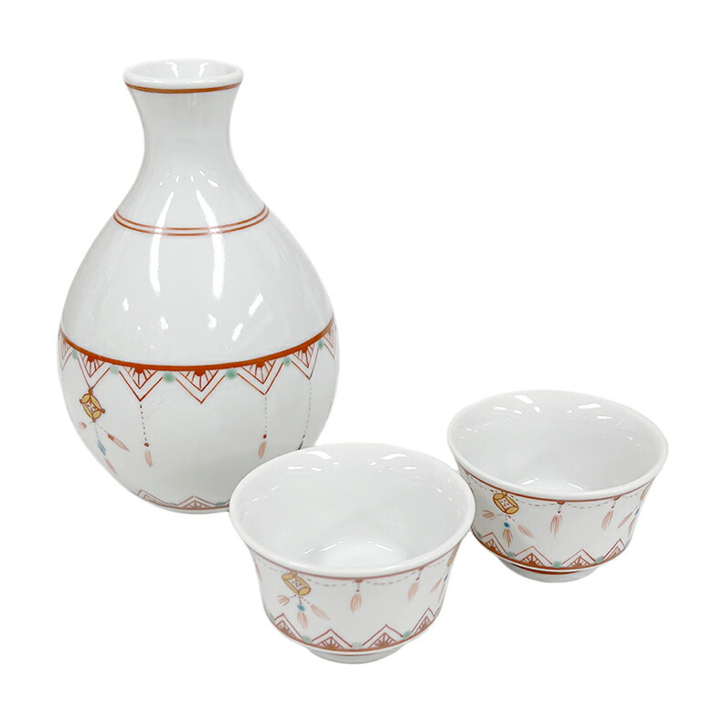 楽天市場】瓔珞花弁文酒器セット（徳利1/盃2個セット） ＜九谷焼 / 和