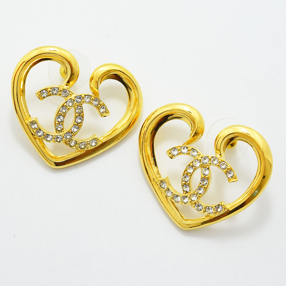 楽天市場】シャネル ピアス CHANEL ココマーク ハート F23 ライン