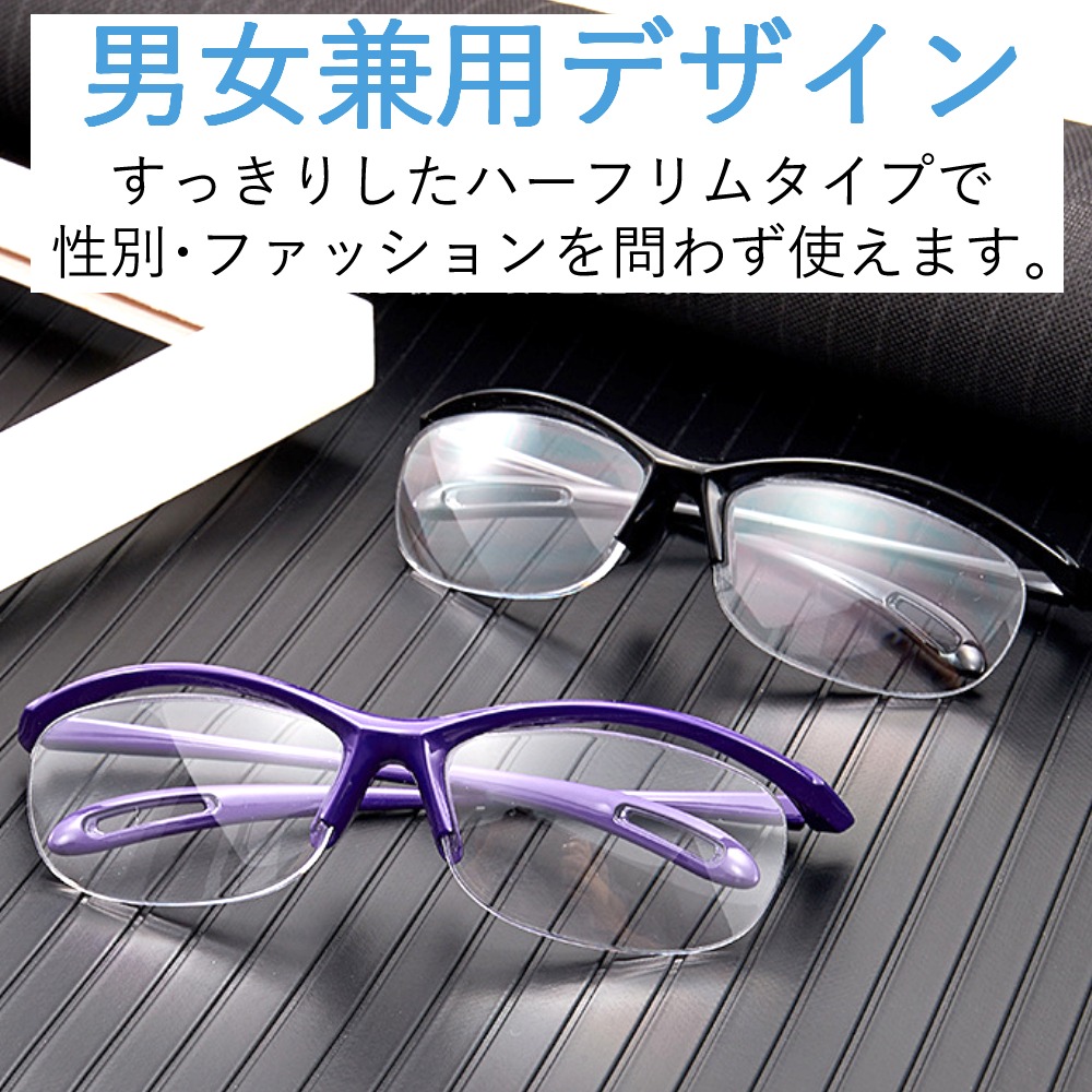 楽天市場】眼鏡型拡大鏡 1．6倍 メガネ ルーペ 6点セット ブラック