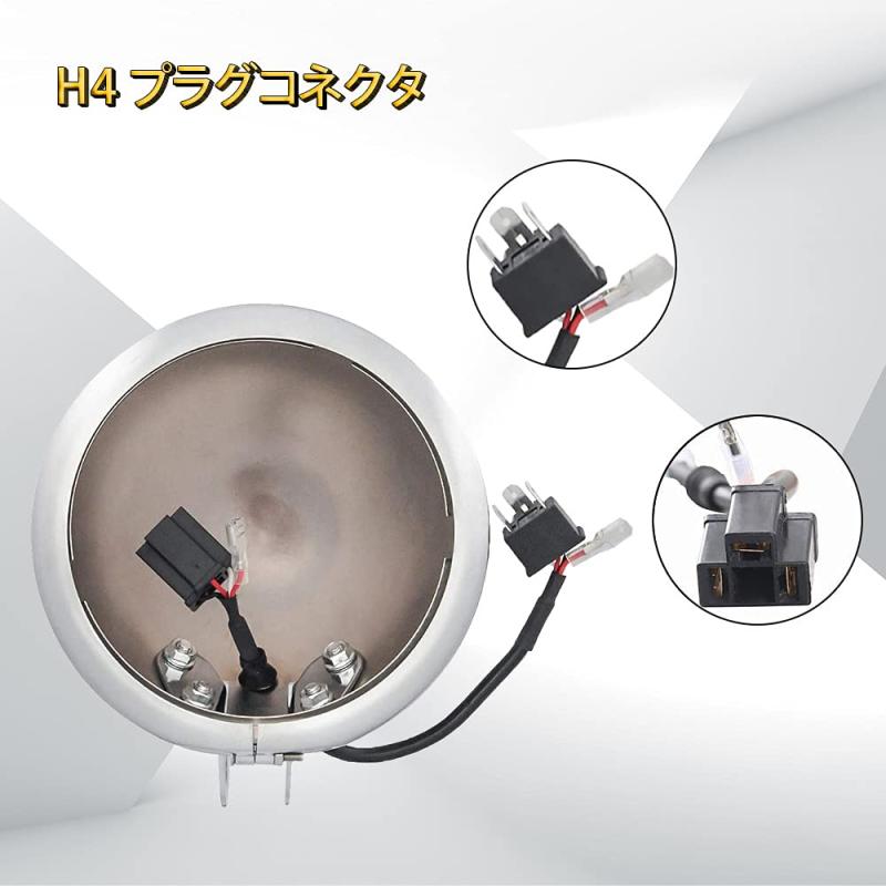 楽天市場】5.75インチ LEDヘッドライト用シェル ハーレーダビッドソン