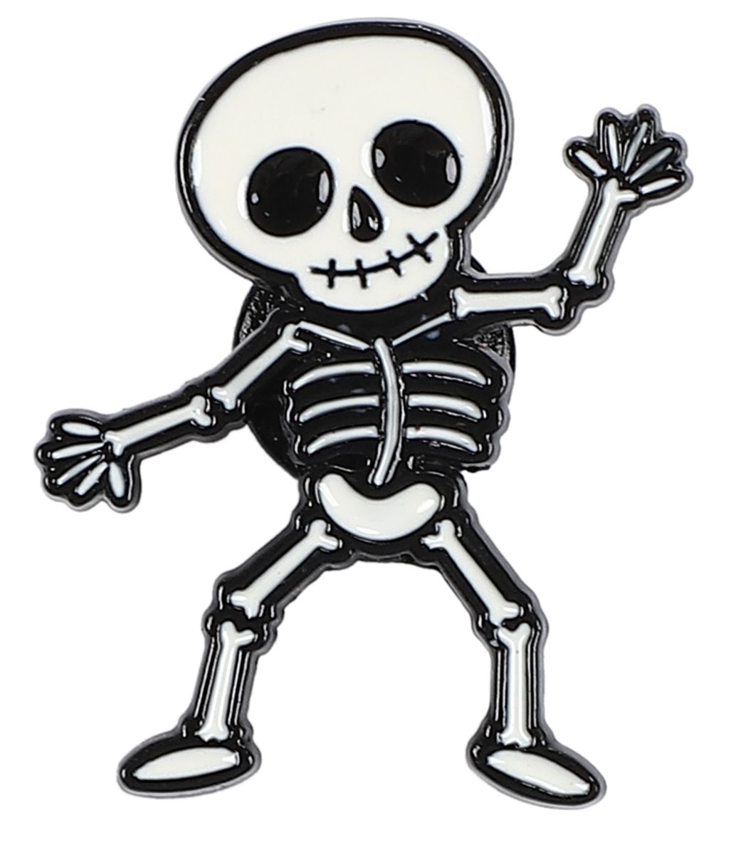 楽天市場】スケルトン ピンバッジ 骸骨 骨 ダンスモチーフ ハロウィン
