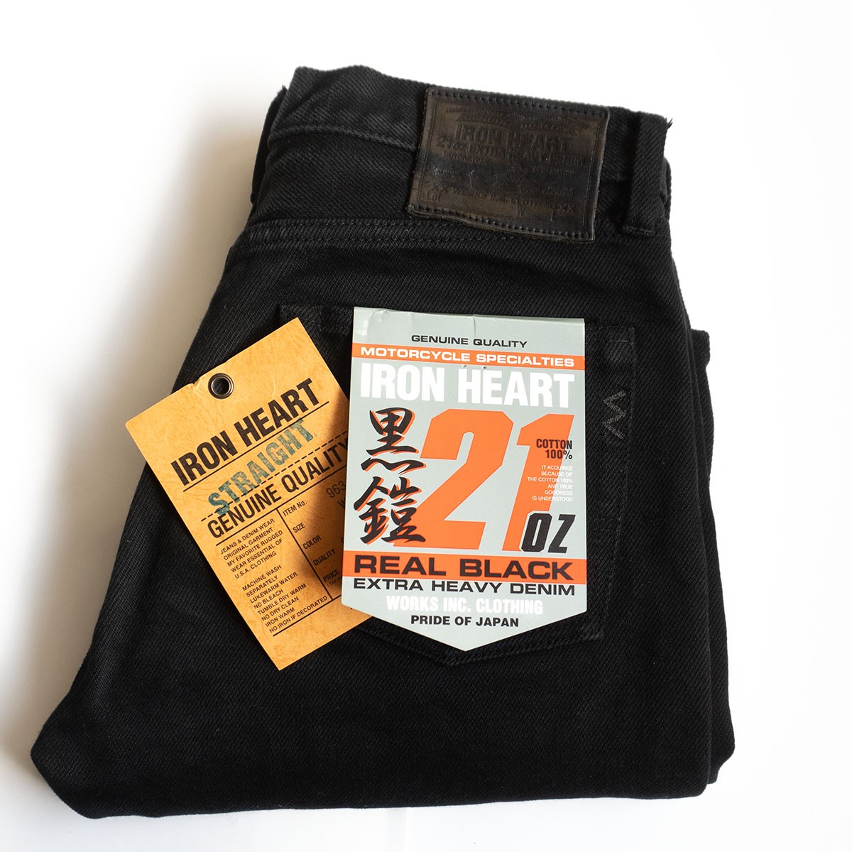 楽天市場】アイアンハート ブラック デニムの通販