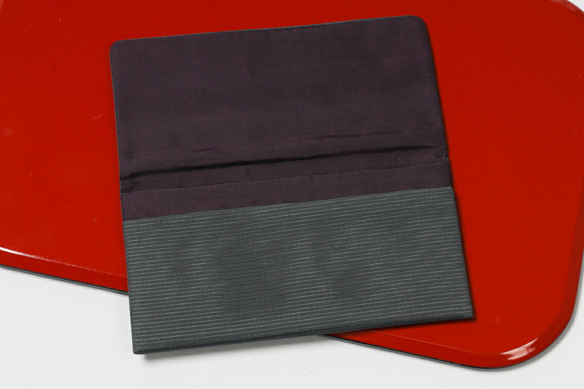 楽天市場】懐紙入れ 茶道具 夏用 正絹 絽 千鳥 刺繍 黒 ブラック 懐紙