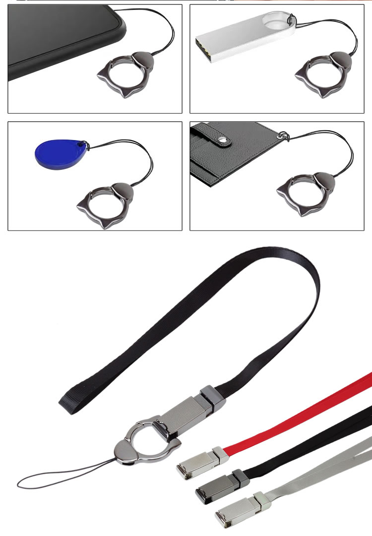 楽天市場】ネックストラップ リング ストラップ 首掛けストラップ