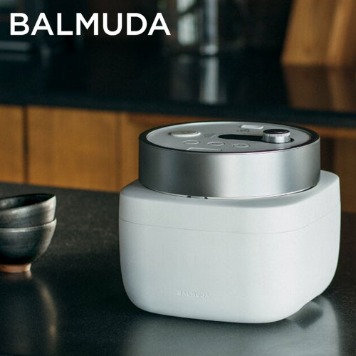 楽天市場】『取寄品』バルミューダ 炊飯器 The Gohan 3合炊き ホワイト