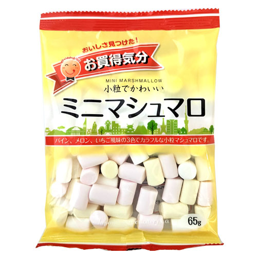 楽天市場】JCC お買得気分 ミニマシュマロ 65g×3袋 食品 お菓子 オヤツ