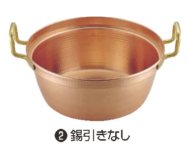 銅鍋 さわり 39センチ 銅 さわり鍋 39cm : 水回り厨房の五輪 - 通販