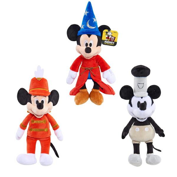 楽天市場】ミッキーマウス 90周年 ぬいぐるみ 日本未発売 宅急便