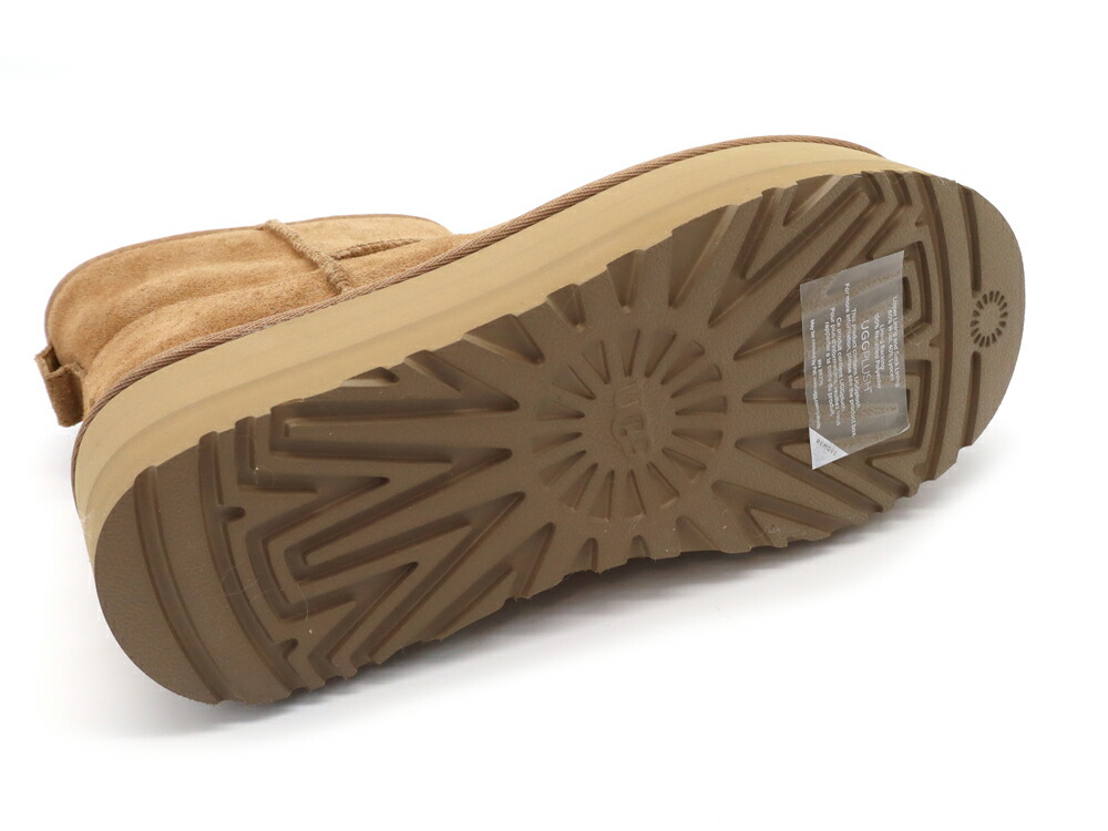 楽天市場】UGG アグ ムートンブーツ クラシックミニ プラットフォーム