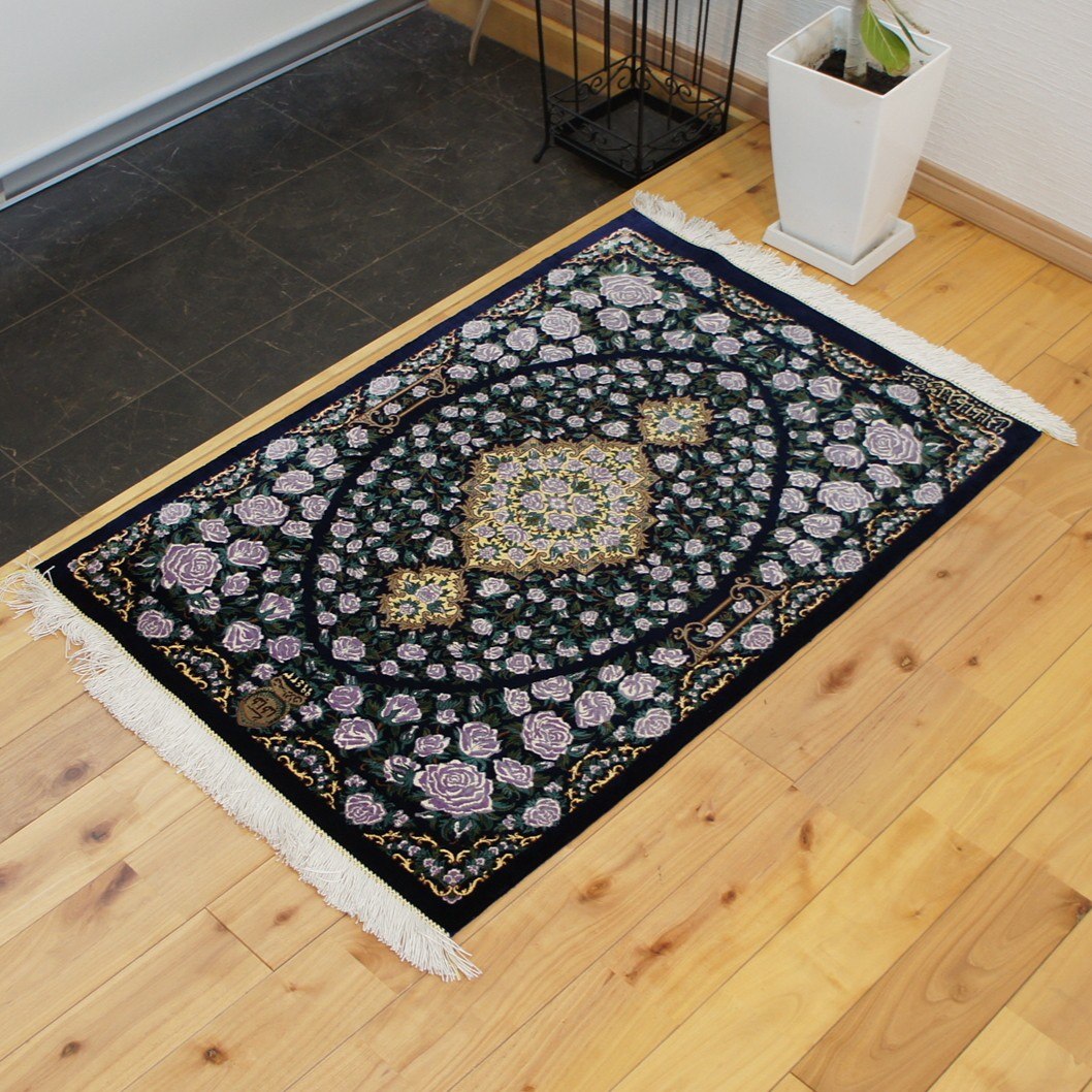 楽天市場】ペルシャ絨毯 【本物イラン産】クム シルク タバタバイ工房