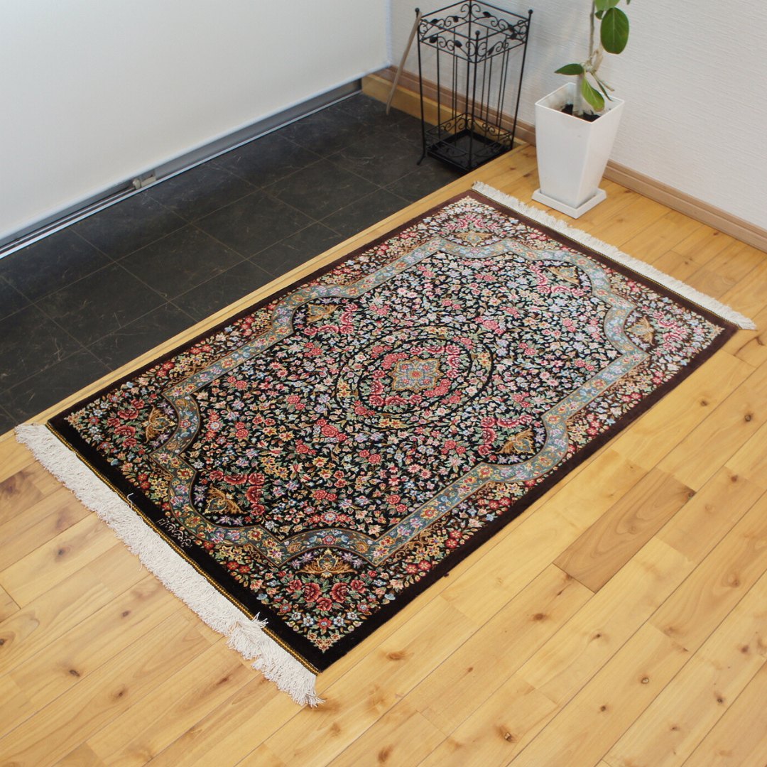 楽天市場】ペルシャ絨毯 シルク クムの通販