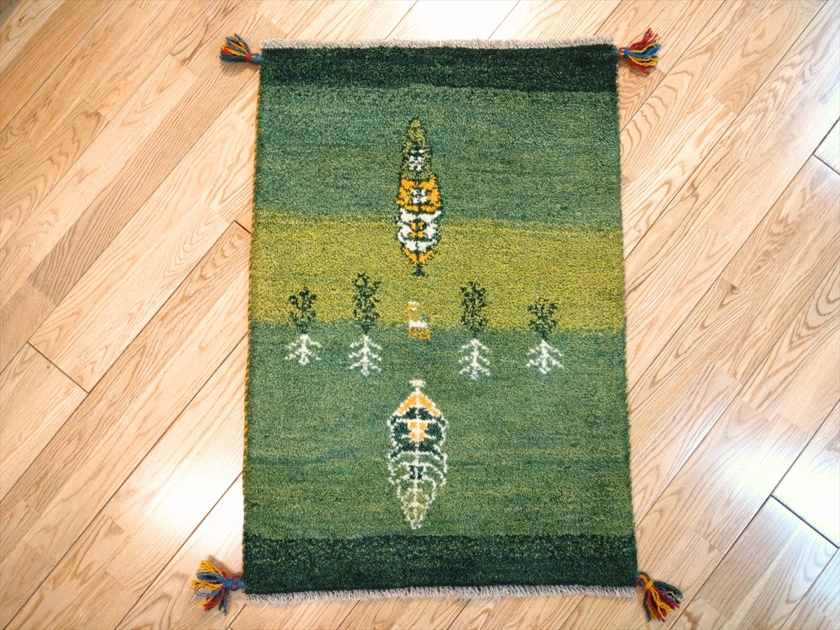 楽天市場】ペルシャ ギャッベ 本場 イラン産 セール ギャベ 玄関マット