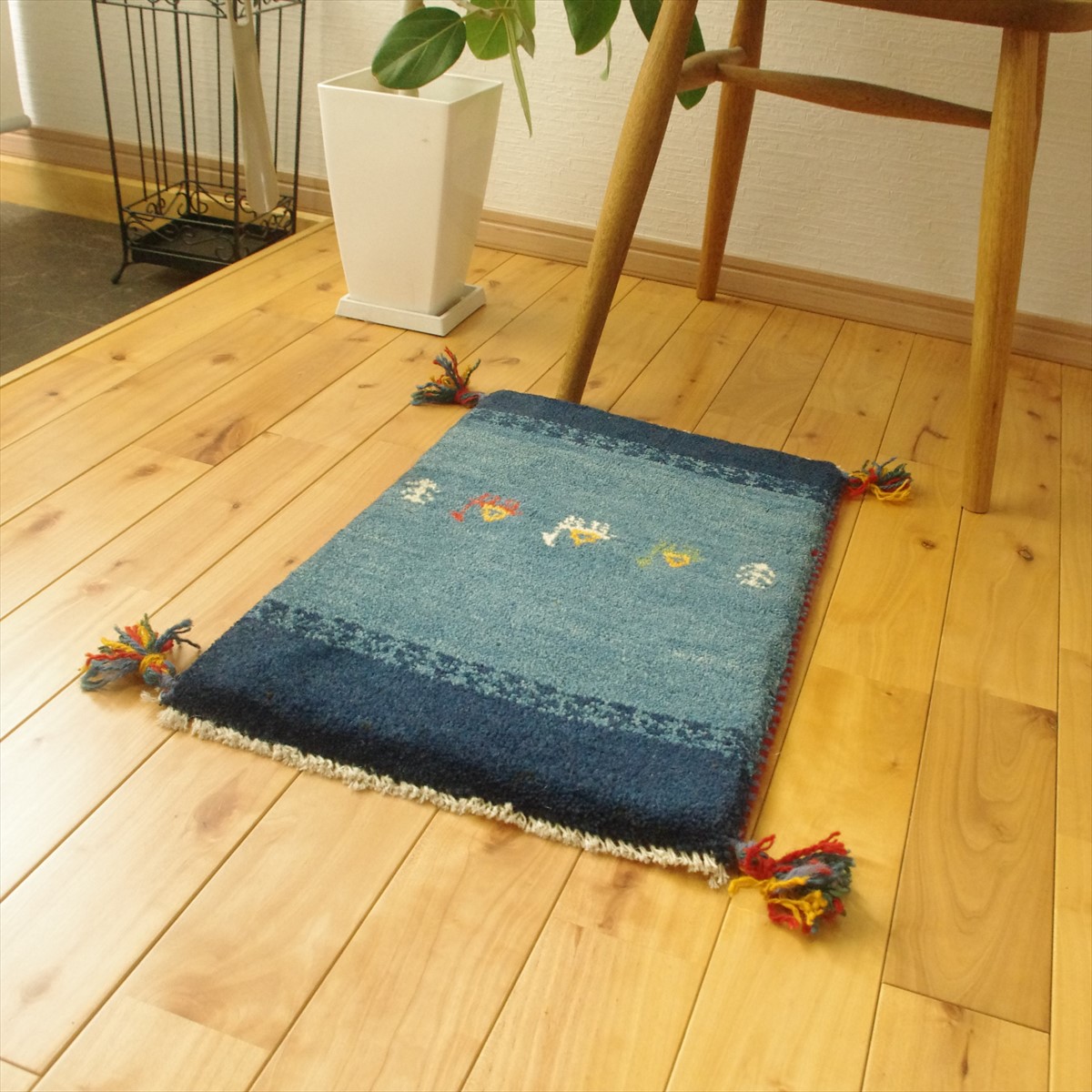 楽天市場】ペルシャ ギャッベ 【本場イラン産】 ミニマット 56x37cm