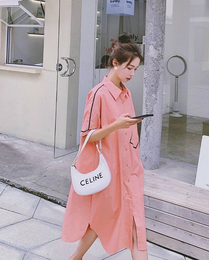 楽天市場】シャツワンピース ワンピース シャツワンピース 膝丈 ひざ丈