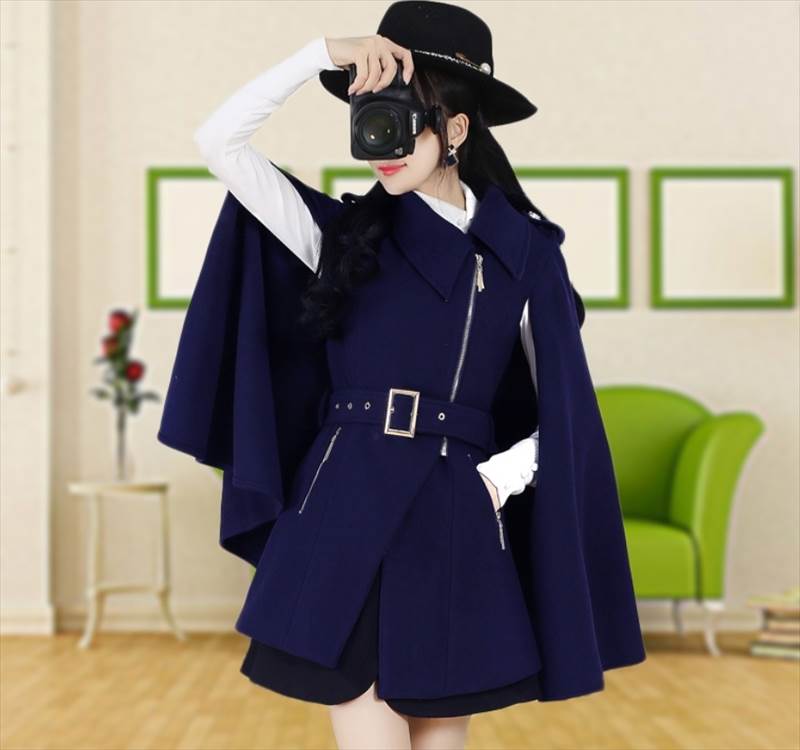 楽天市場】レディース ケープ トップス ノースリーブ 襟付き Aライン