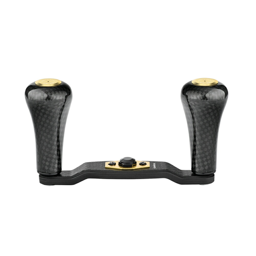 楽天市場】GOMEXUS カーボン製 ベイトリールハンドル 98mm ブラック