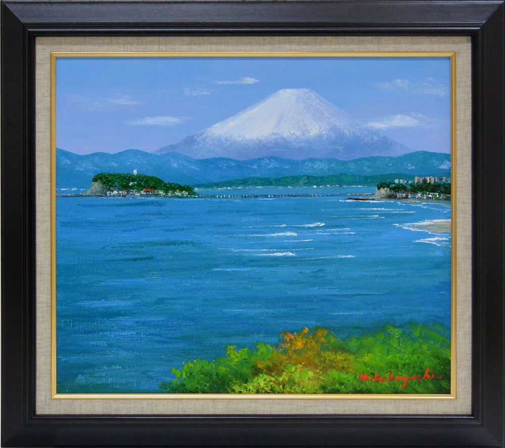 楽天市場】松浦敬文 「 水辺の城 」 油絵 ・ 油彩画 F6 ( 6号 ) : 内田画廊