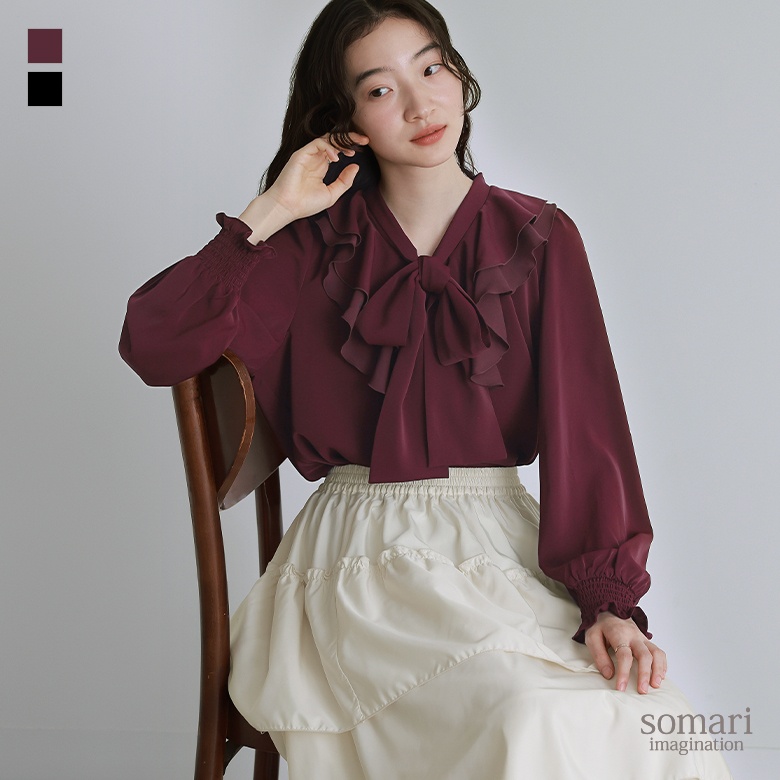 楽天市場】ブラウス シャツ レディース トップス ボタンシャツ 前開き