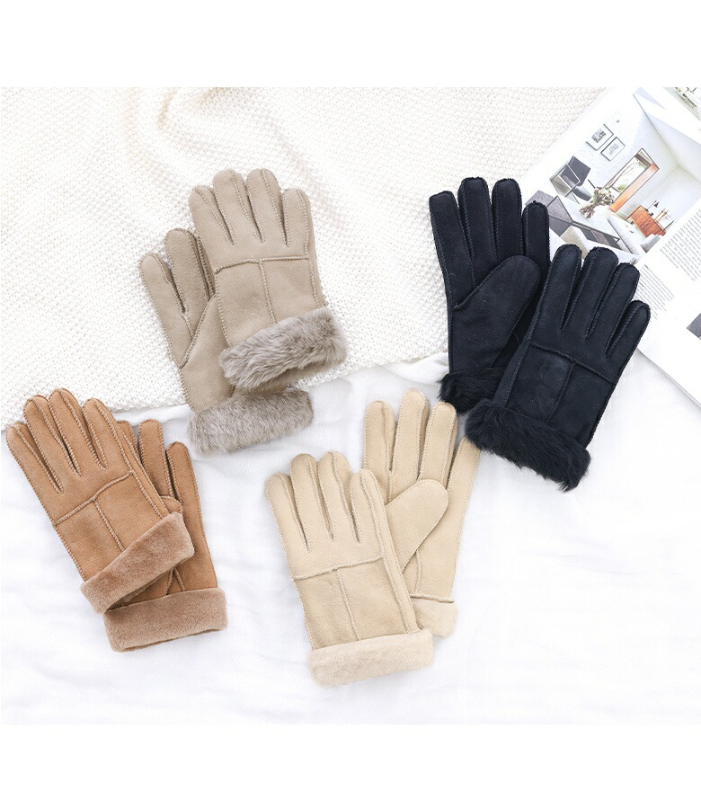楽天市場】手袋 レディース ファッション雑貨 小物 グローブ ムートン