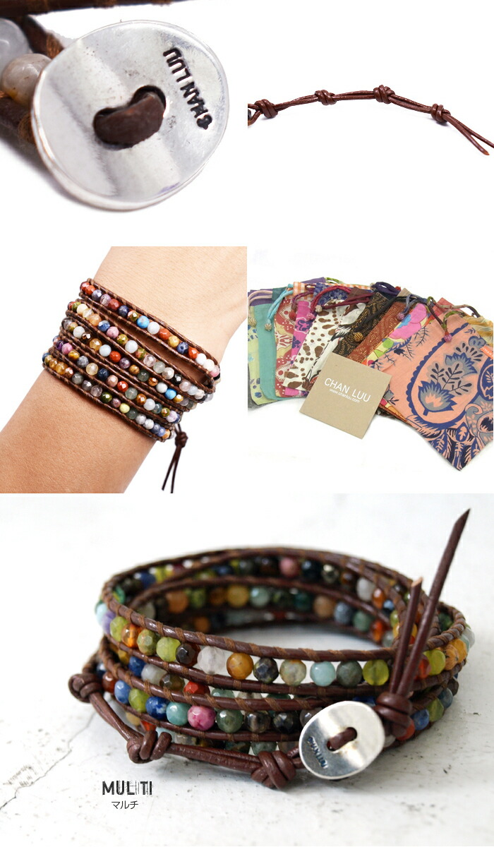 楽天市場】CHAN LUU チャンルー Wrap Bracelet ラップ ブレスレット