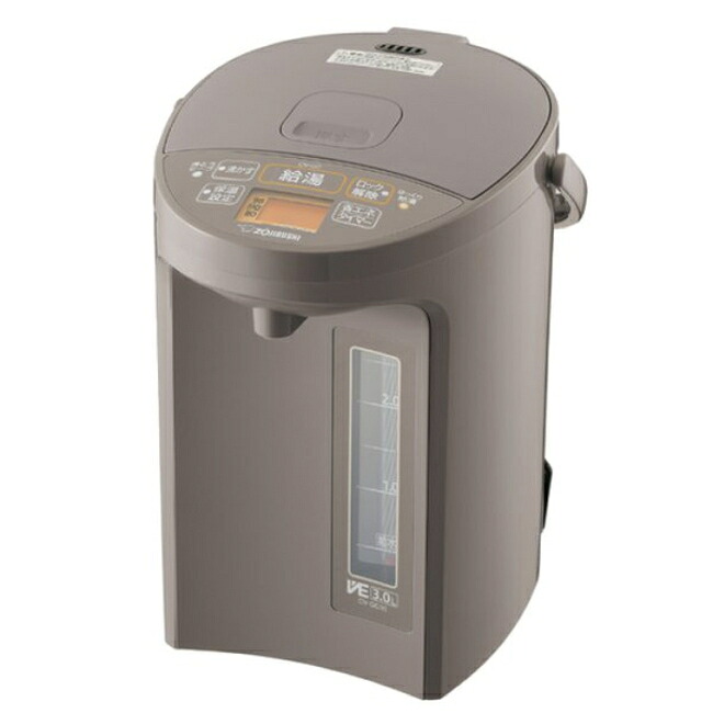 楽天市場】ve電気 優湯生 cv-gt30（容量（電気ポット・電気ケトル）3.0