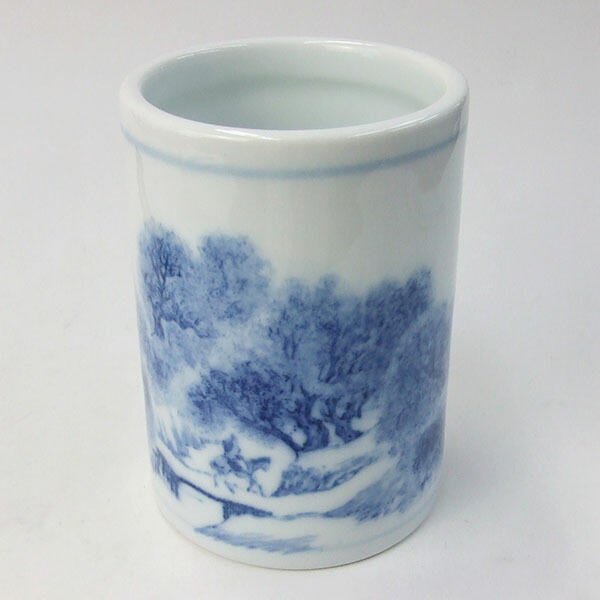 楽天市場】陶器の筆筒 蕪村 「書道用品 筆立て」 : 書道用品 アトリエ