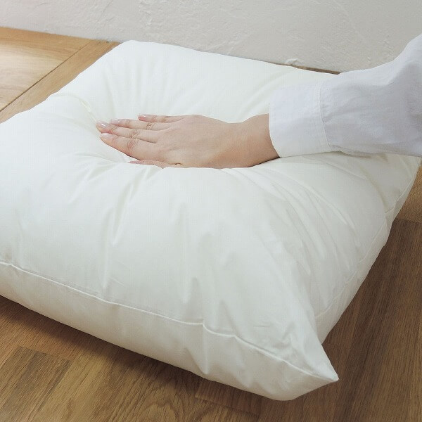 楽天市場】クッション中材 45×45cm 日本製 洗える ダウンタッチ パンヤ