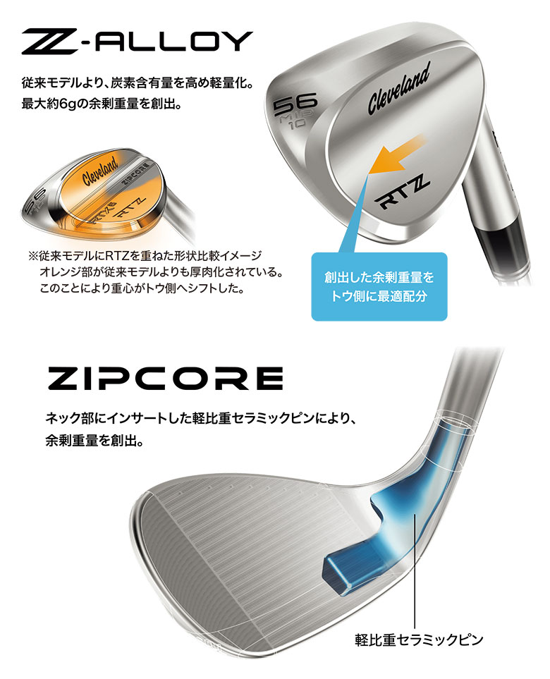 楽天市場】【カスタムスペック】クリーブランド ゴルフ RTZ ツアー