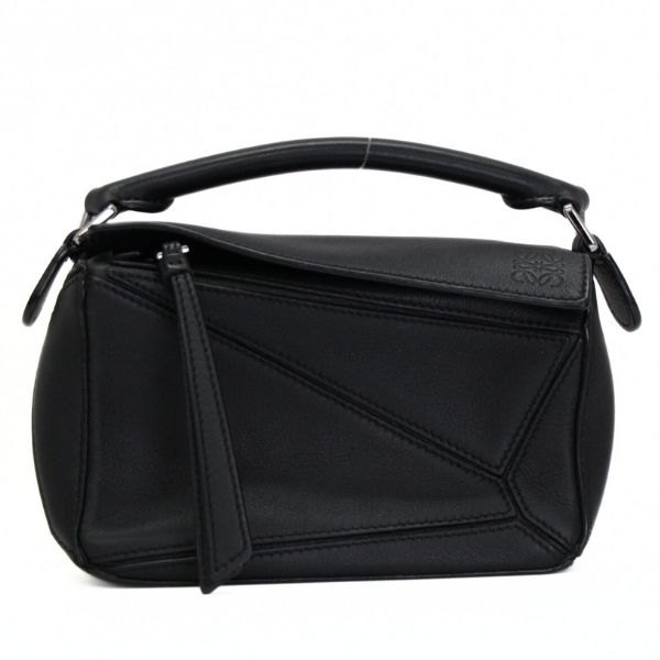 楽天市場】ロエベ LOEWE パズルバッグ 2WAYバッグ ミニ レザー 黒