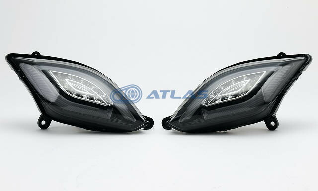 楽天市場】GAMMAS デイライト LED フラッシャーセット ライトスモーク