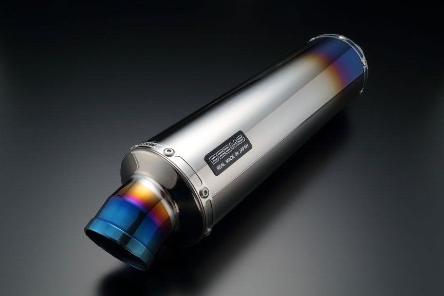 楽天市場】BEAMS Z125PRO マフラー G424-53-007 2BJ-BR125H R-EVO