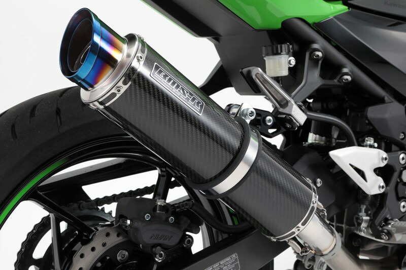 楽天市場】BEAMS マフラー G431-54-P2J Ninja400 Z400共通 2BL-EX400G