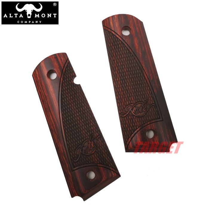 楽天市場】☆アルタモント キンバー 1911 ガバメント用 木製グリップ