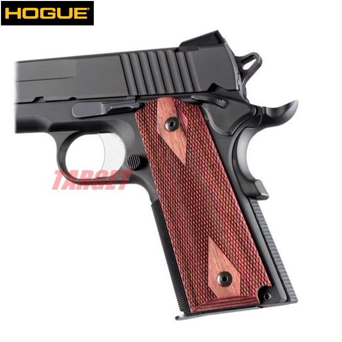 楽天市場】☆HOGUE 1911シリーズ用 木製グリップ ダイヤチェッカー