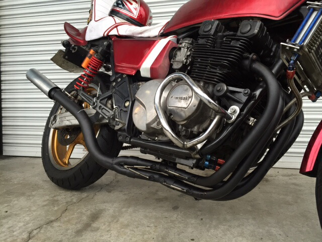 楽天市場】ゼファー400/χ ヤマト集合菅！！ : テクニカルサービス本多