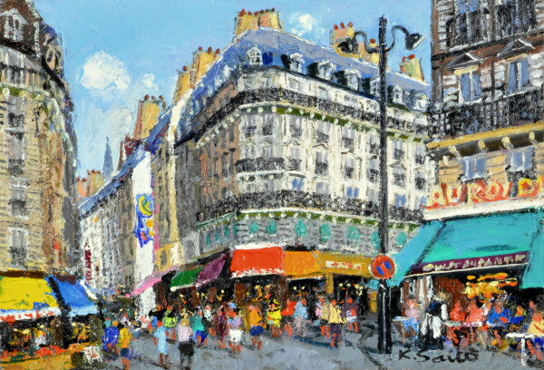 楽天市場】日本の名画 絵画 油絵 肉筆絵画 SMサイズ NO.25 「レアール