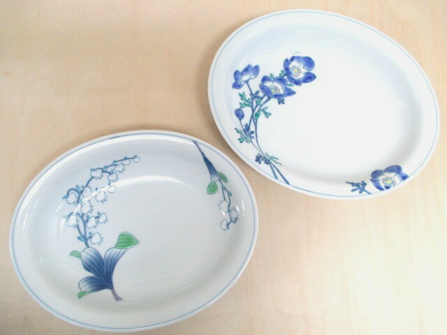 楽天市場】有田焼 華山窯 オーバルカレー皿【中鉢 中皿 カレー皿