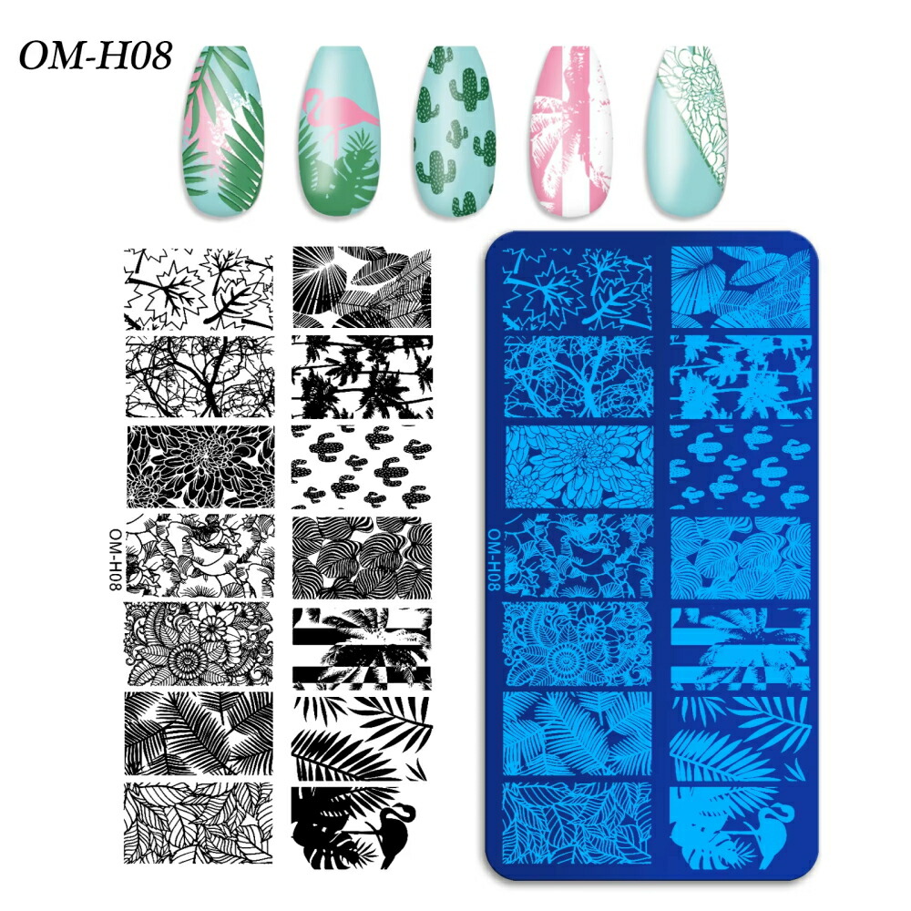 楽天市場】ラローナ[LALONA]ネイルスタンププレート(12種から)ジェル