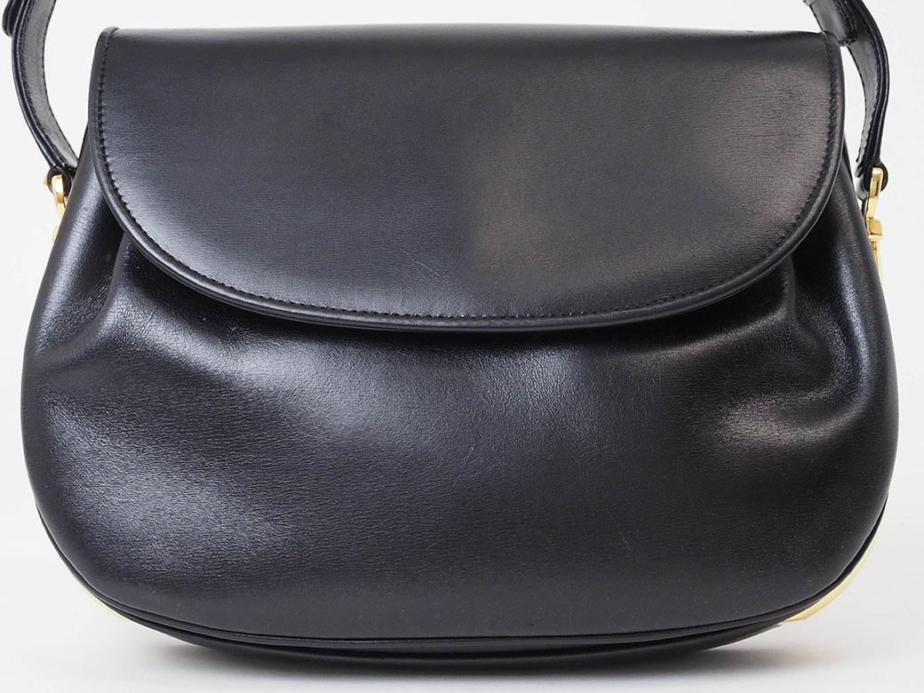 楽天市場】グッチ GUCCI フラップ ショルダーバッグ ブラック 黒