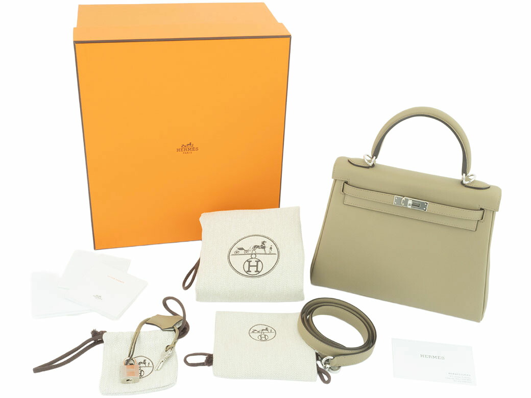 楽天市場】エルメス HERMES ケリー25 内縫い スイフト ケリーヴェルソ