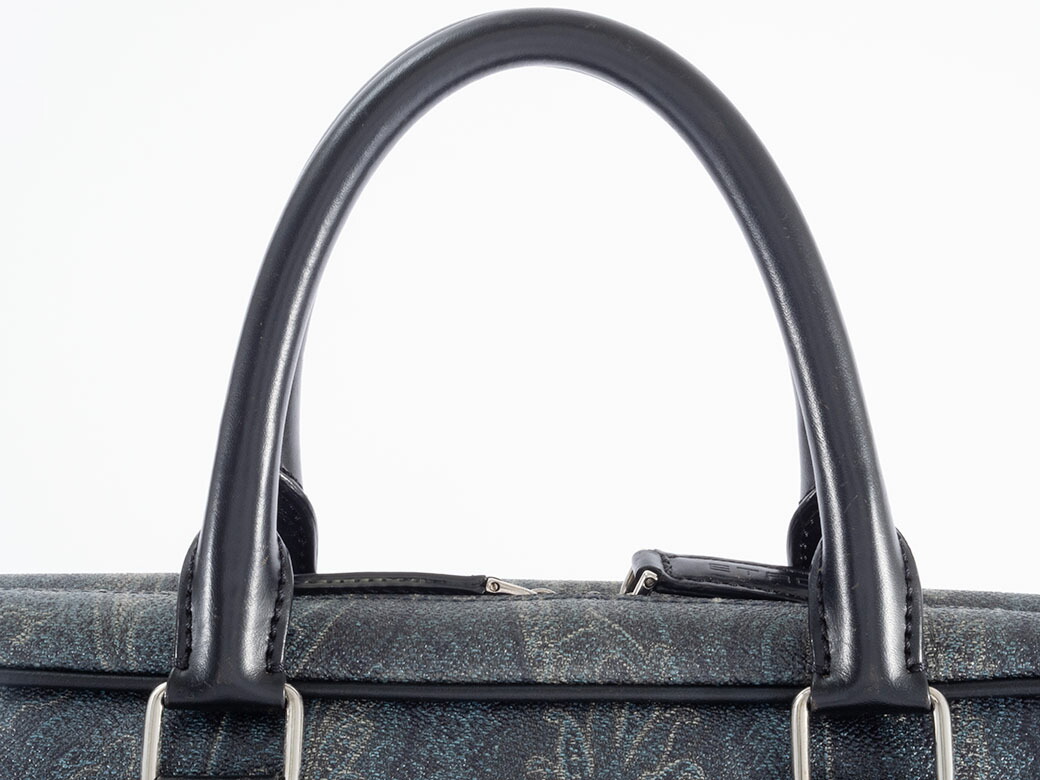 楽天市場】エトロ ETRO バッグ メンズ ビジネスバッグ ネイビー