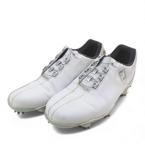 新品未使用 フットジョイ DNA ゴルフシューズ ホワイト/レッド 25.5