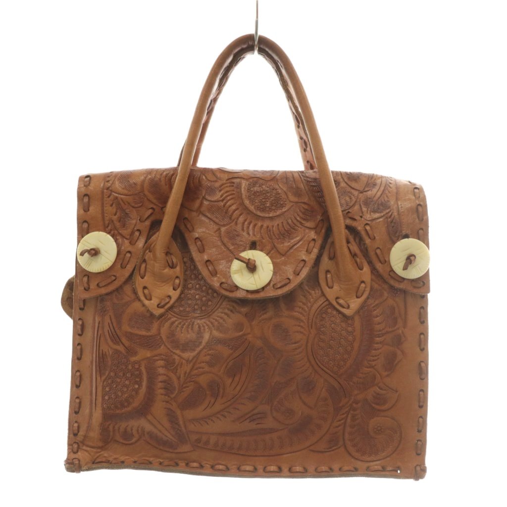 楽天市場】レザー カービング バッグ（レディースバッグ｜バッグ