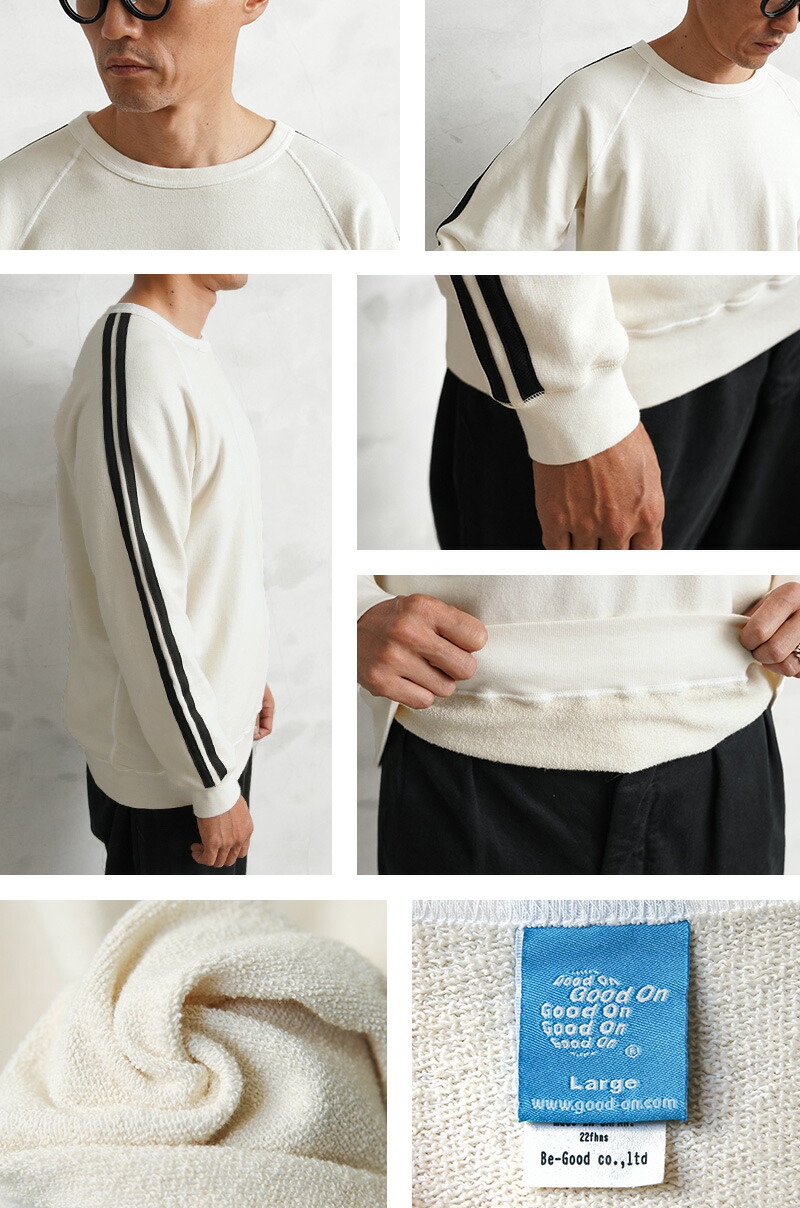 楽天市場】☆Good On グッドオン GOBW-2307 TRACK CREW SWEAT トラック